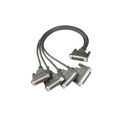 Moxa Cable/CBL-M44M25x4-50 CBL-M44M25X4-50